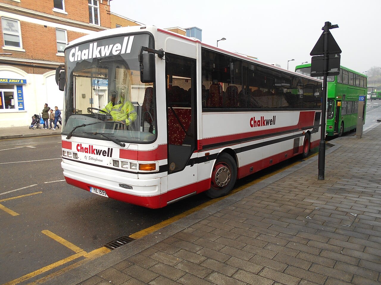 Single-decker coach for UK school trips and group day tours